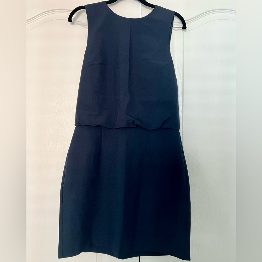New Bana Republic 6 Navy Blue Sleeveless Dress